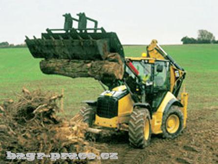 Traktorbagr - Zemní práce